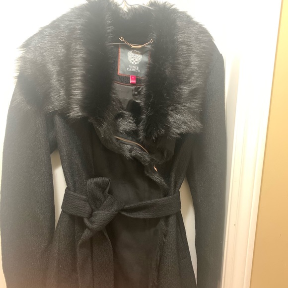 Vince Camuto Belted Wool Jacket - Picture 3 of 5